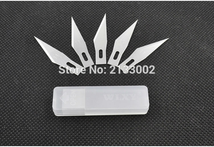 Herramientas de tallado de madera de Metal antideslizante, fruta, escultura artesanal, grabado, cuchillo de utilidad con 6 cuchillas para suministros de Arte de papelería