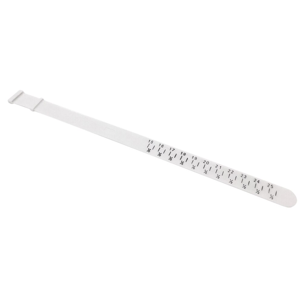 Precise Craft Compact Standard Jewelry Making Circle Shape Gauging Wrist Measuring Tool Portable Bracelet Ruler Hand Work