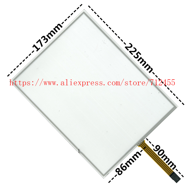 Nuovo digitalizzatore in vetro Touch Screen da 10.4 pollici a 4 fili 225*173 touch pad da 225mm * 173mm