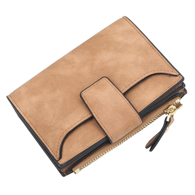 PU Leather Women Wallet Hasp Small and Slim Coin Pocket Purse Women Wallets Cards Holders Luxury Brand Wallets Purs