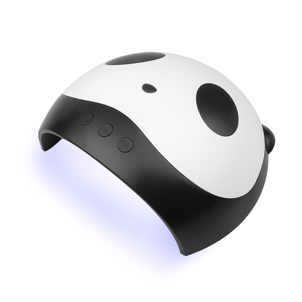 F.vipper 36w panda uv lampe gel neglelak hærdende led neglelampe manicure maskine med sensor usb opladning negle tørre værktøj