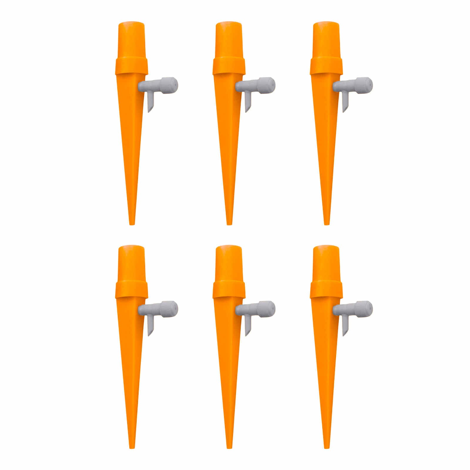 25 #6 stücke Keramik Selbst Bewässerung Spikes Automatische Pflanzen Tropf Bewässerung Wasser Stakes Für Indoor Outdoor Garten Bewässerung System: C