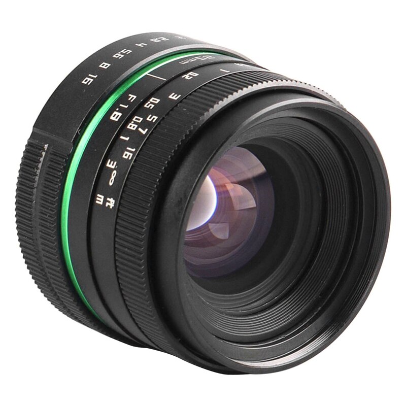Obiettivo della fotocamera 25 millimetri F1.8 APS-C CCTV TV film lente + C-NEX Anello Adattatore per SONY mini Macchina Fotografica riflesso