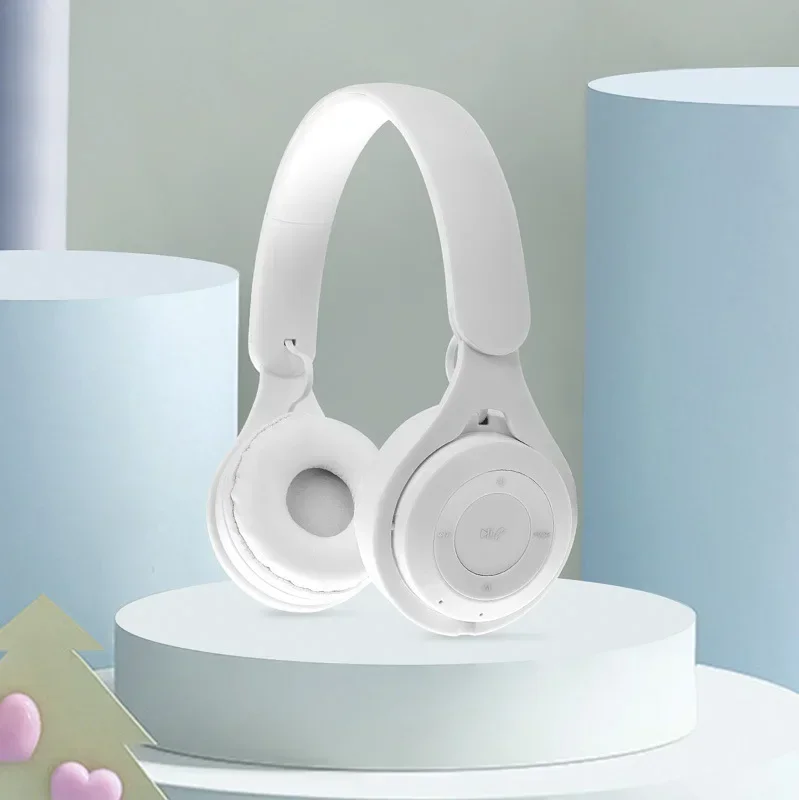 Stereo  y08 headset 5.0 bluetooth headset foldbare trådløse sportsøretelefoner gaming headsets over-ear hovedtelefoner til android ios: Rød