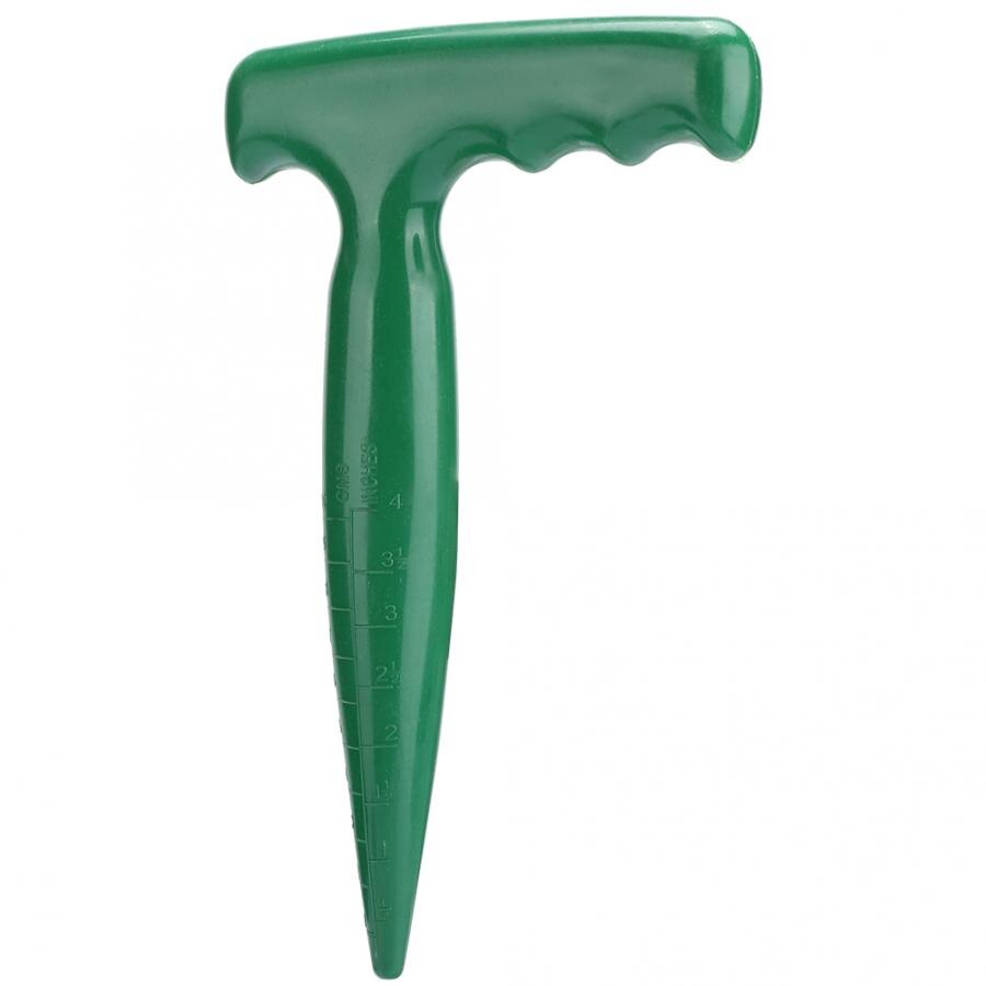 Digging Hole Tool 5Pcs Handheld Plastic Garden Soil Puncher Digging Hole Tool for Seedling Transplanting Planting