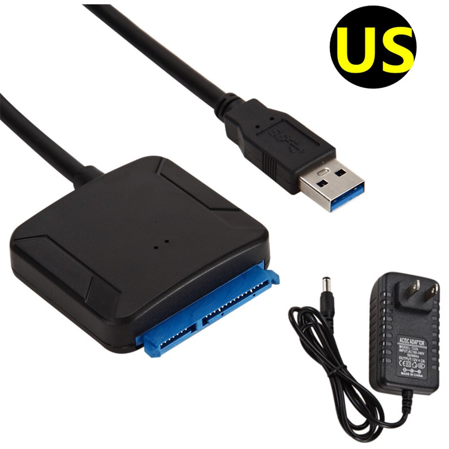 Usb 3.0 til sata adapter konverter kabel usb 3.0 harddisk konverter kabel til samsung seagate  wd 2.5 3.5 hdd ssd adapter: Oss