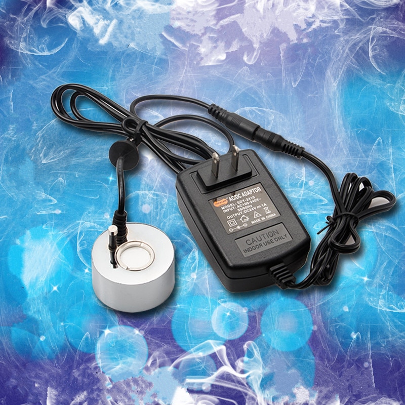 20mm Industriële Incubator luchtbevochtiger Ultrasone Mist Maker Fogger Water Fountain Pond Verstuiver Luchtbevochtiger met AC-DC adapter
