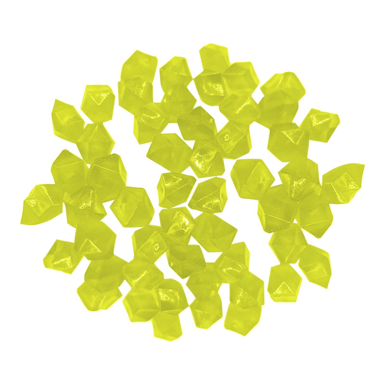 300 pcs/Pack Luminous Little Stones Garden Decor Glow In Dark Decorative Outdoor Fish Tank Rocks Garden decoration: BY