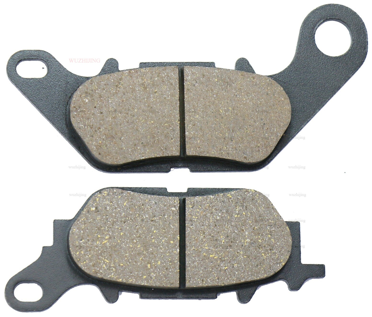 Para YAMAHA MT-03 MT03 321, - juego de pastillas de freno delantero trasero 16 17: CARBON REAR
