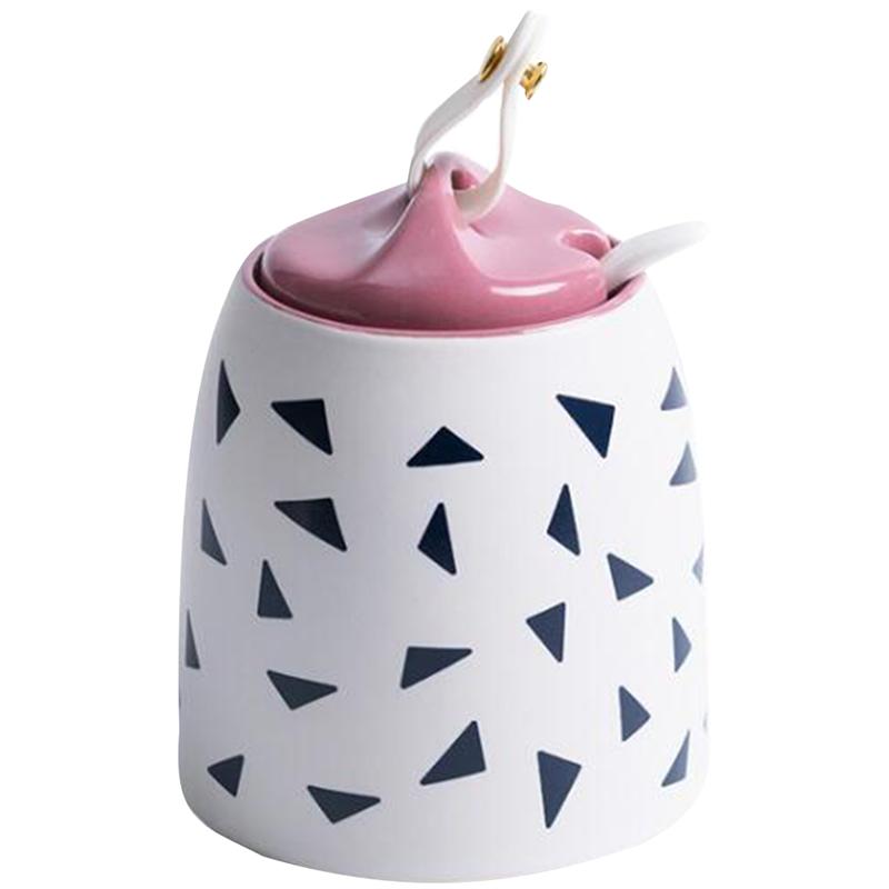 Butelki z przyprawami ceramiczne kreatywne butelki robić przechowywania soli pojemniki robić przechowywania przypraw robić kuchni domowej: biały