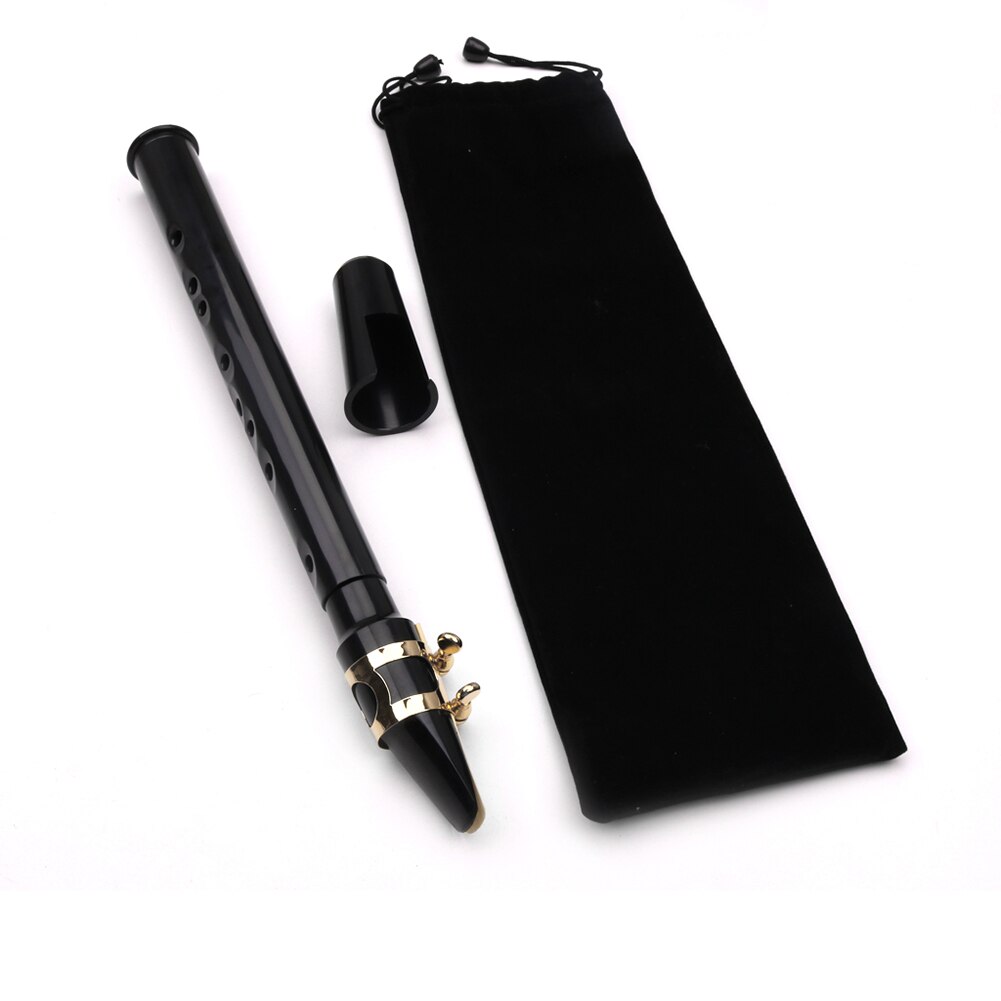 11 Holes Mini Sax Pocket Saxophone Simple Key C Musical Instrument Accurate Tone Child Music Learning Sax Good Sound