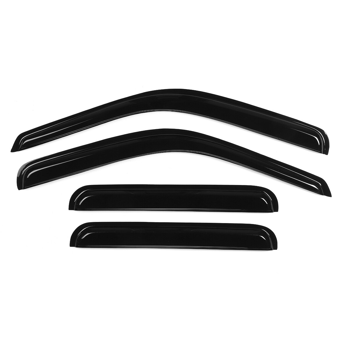 4pcs/set Window Visors Sun Rain Guards for ford F150 F250 F350 F450 1999