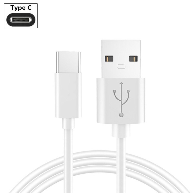 Kabel typu C robić Nokia 3.1A 3.1C C5 Endi X71 9 PureView 8.3 5G 8 Sirocco 7.1 8.1 6.2 7.2 5.3 Microsoft Lumia 950 XL USB-C przewód: biały / 3 m