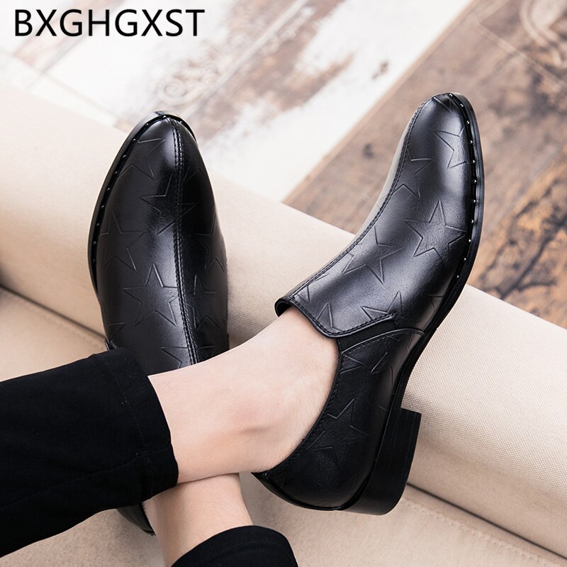 Formele Schoenen Mannen Klassieke Coiffeur Mode Luxe Heren Schoenen Leer Instappers Heren Dress Schoenen Italiaanse Slip Jurk Zapatos De Hombre