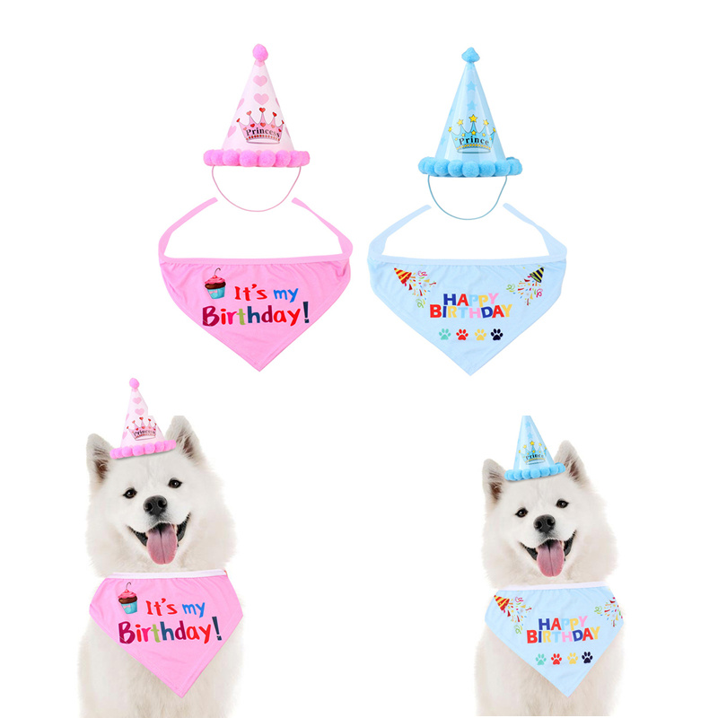 Sombrero de cumpleaños con estampado de letras para mascota, sombrero para , disfraz "It is My Birthday", accesorio para mascota para , 1 Juego, novedad
