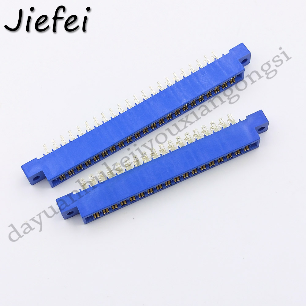 10-50Pcs Connector 805 Flange Card Edge Slot Pitch 3.96mm 12 16 20 24 30 36 44 56 72 Pin Socket Eyelet Gold Finger Wire Solder