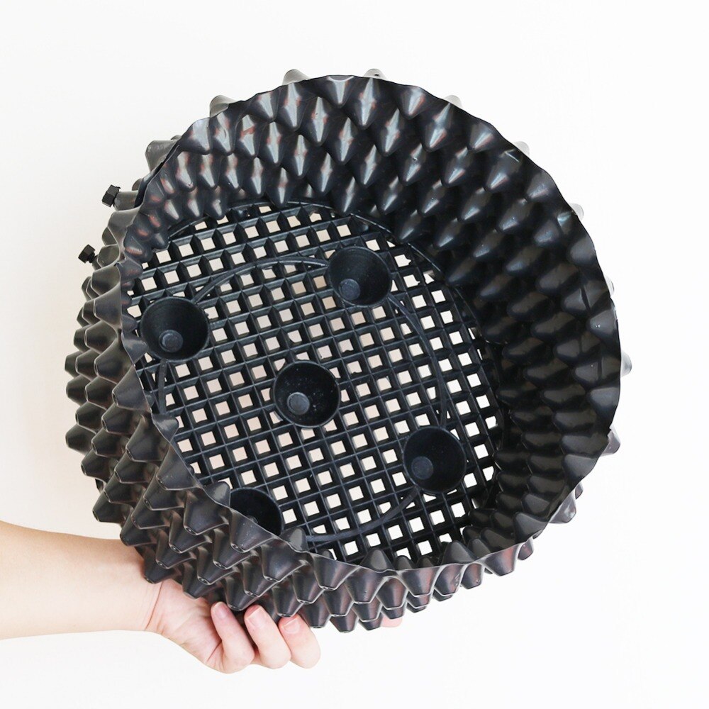 Luftbeskjæringe plante rotkontroll barnehagepotter trener rask råtne vokse container hage tre bonsai transplantasjon verktøy rask nersery potte