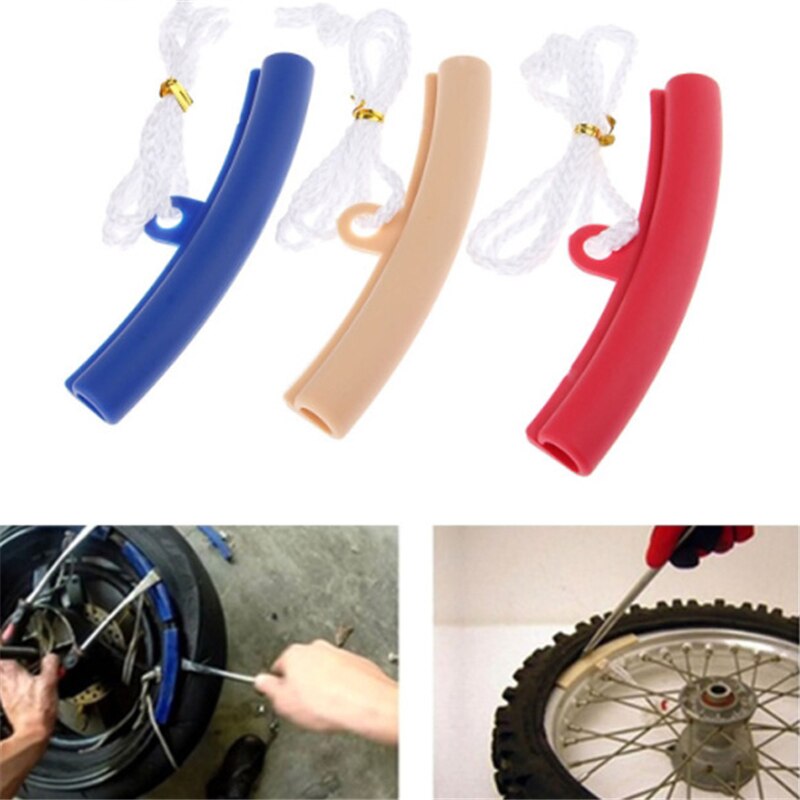 Universal Motorcycle Car Wheel Rim Soft Protector Tyre Remove Edge Protection Motorbike Alloy Changing Wheel Rim Protector Tyre