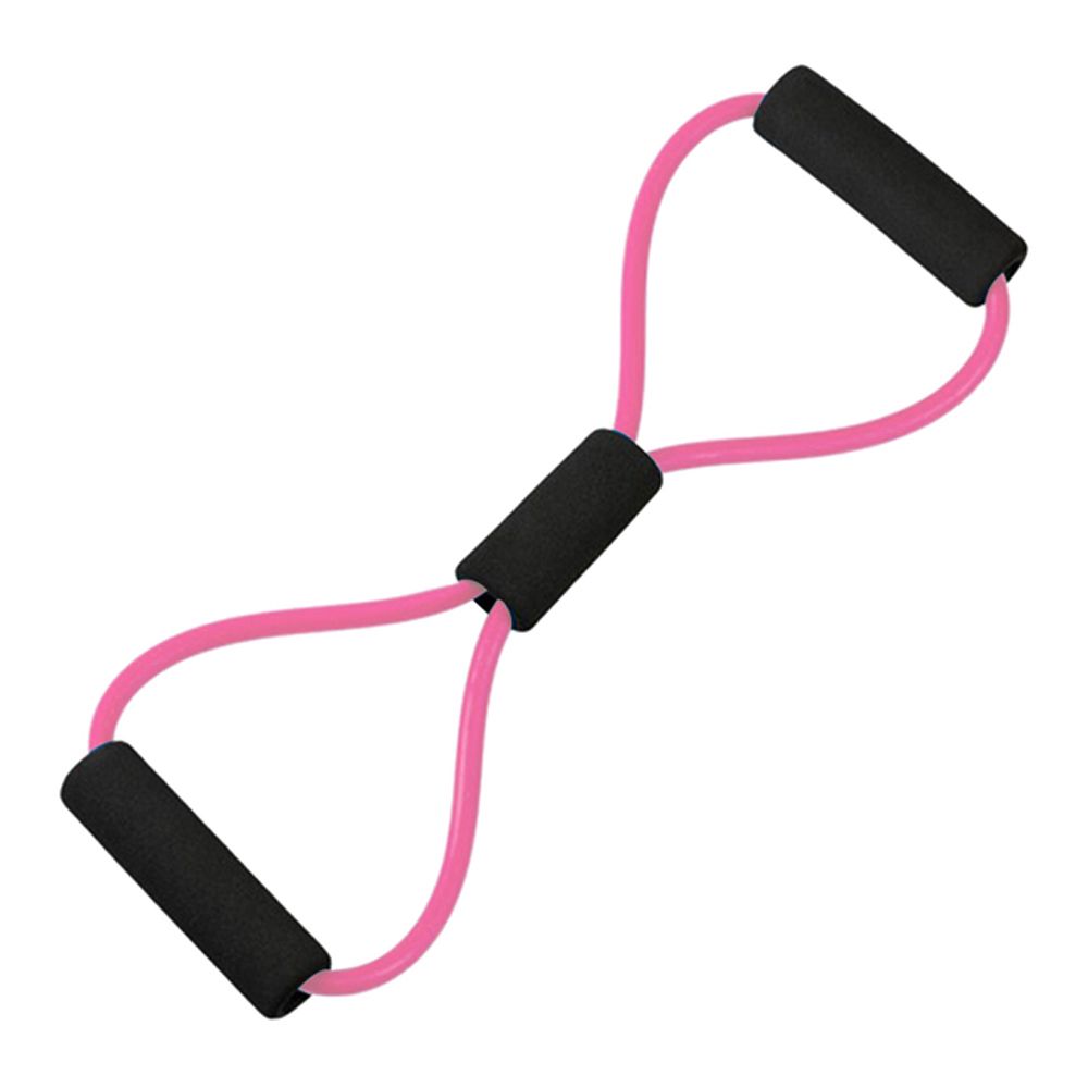 Bodybuilding Fitness Fitness Workout Fitnessapparatuur 8 Woord Borstexpander Yogaband Weerstandsbanden Armkracht Trekkoord: Rood
