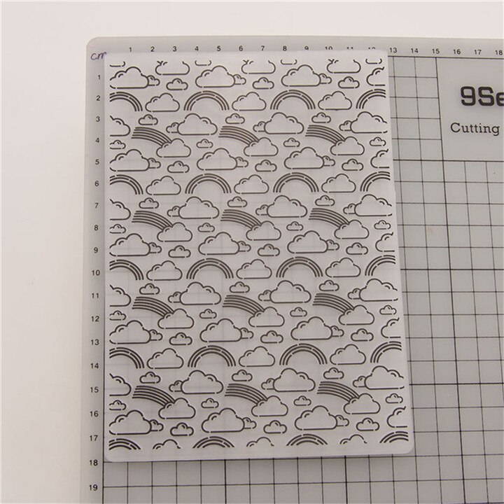 Gabarit de Scrapbook en relief | Bricolage, fabrication de carte, carte artisanale, gabarit de carte plastique, timbre Transparent, décoration de mariage: Chiné