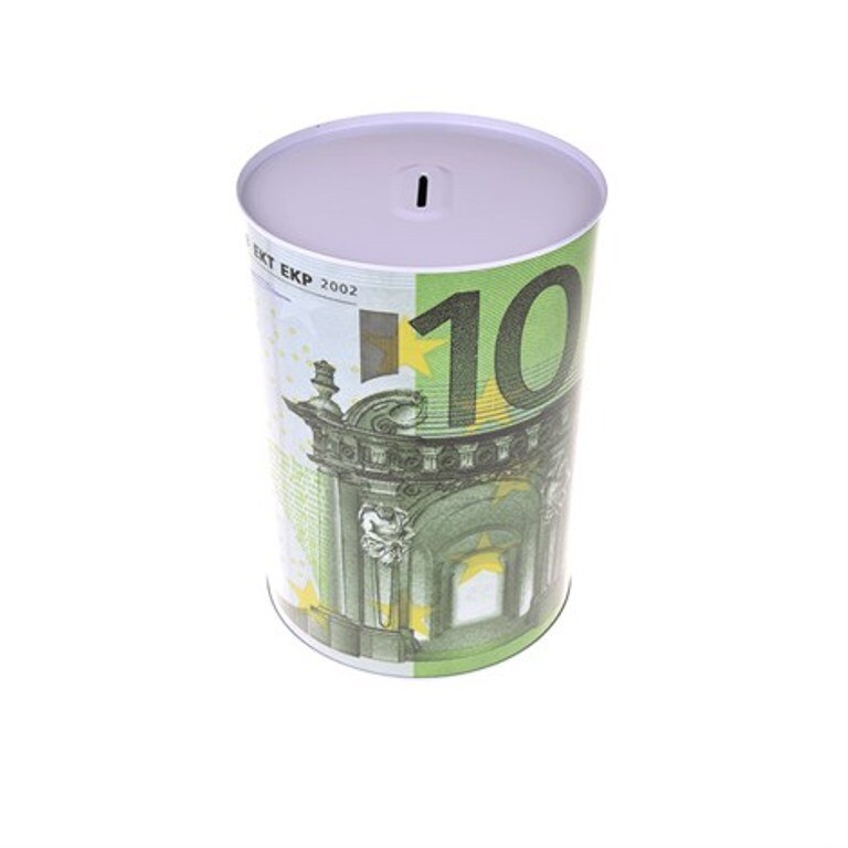 Euro Metalen Spaarpot