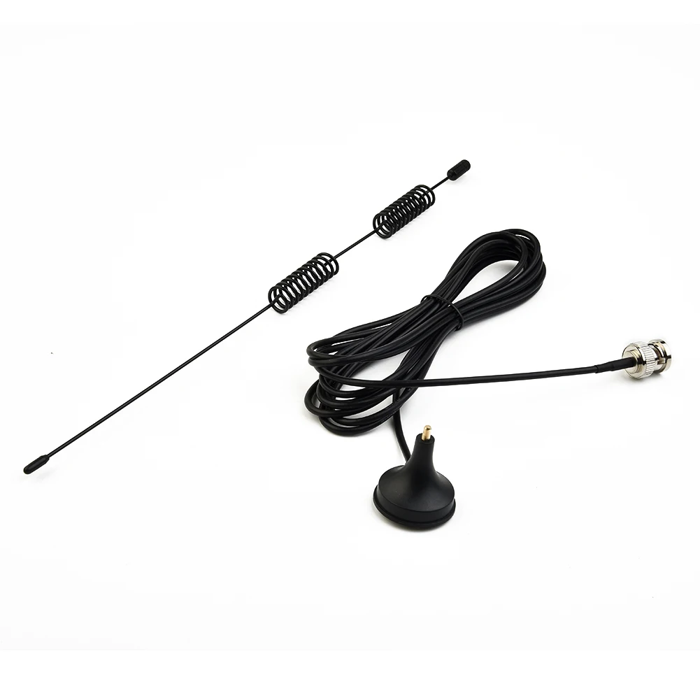 VHF UHF Ham Radio Antenna Amateur Radio Mobile Radio Scanner Antenna BNC 25MHz -1200MHz Base Mounting Car Antenna