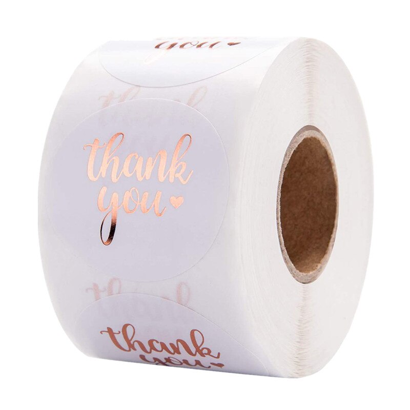 500 stücke Neue Herz Runde Form Etiketten Papier Verpackung Aufkleber Candy Dragee Tasche Box Verpackung Kuchen Tasche Hochzeit Dank aufkleber: 47