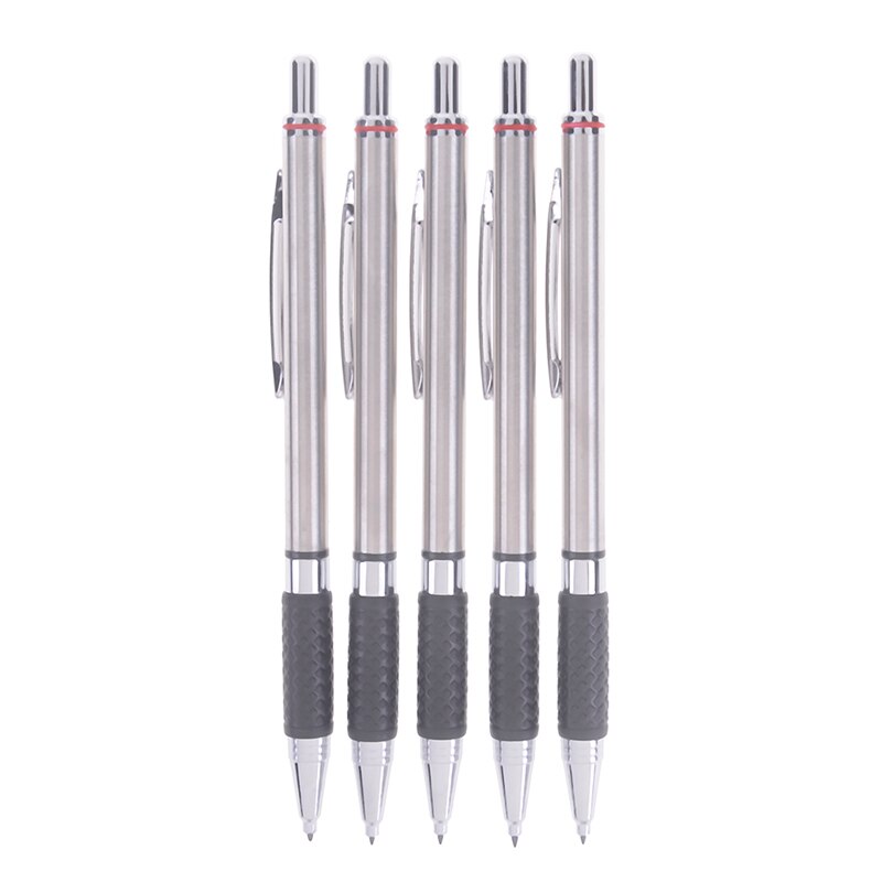 2.0mm Lead Holder Mechanical Pencil 2mm Metal Lead Holder Mechanical Draft Pencil Drawing School Office Supplies
