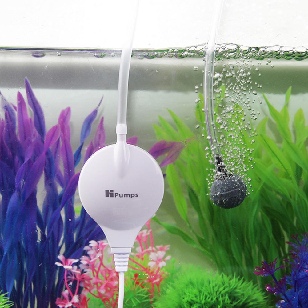 Mini pompe à Air pour Aquarium, ventouse suspendue, pompe à oxygène, silencieux, compresseur d'air à faible bruit, bulle de pierre