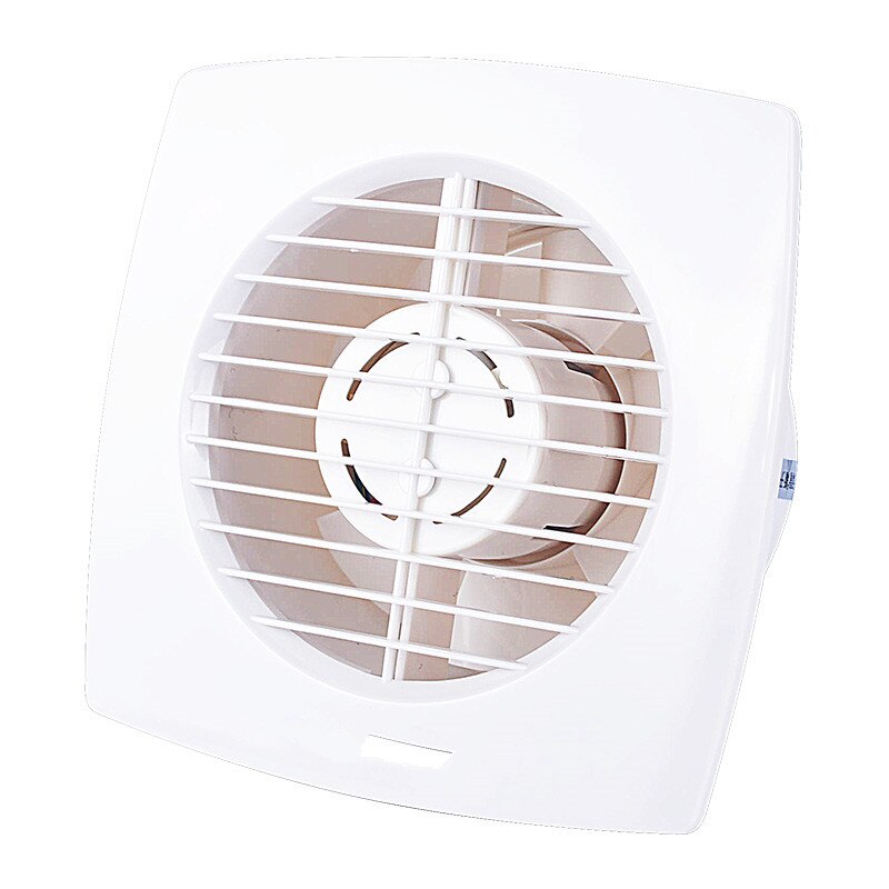 Duschrum kök väggmonterad ventilationsfläkt industrifläkt 100mm 4 " med galler