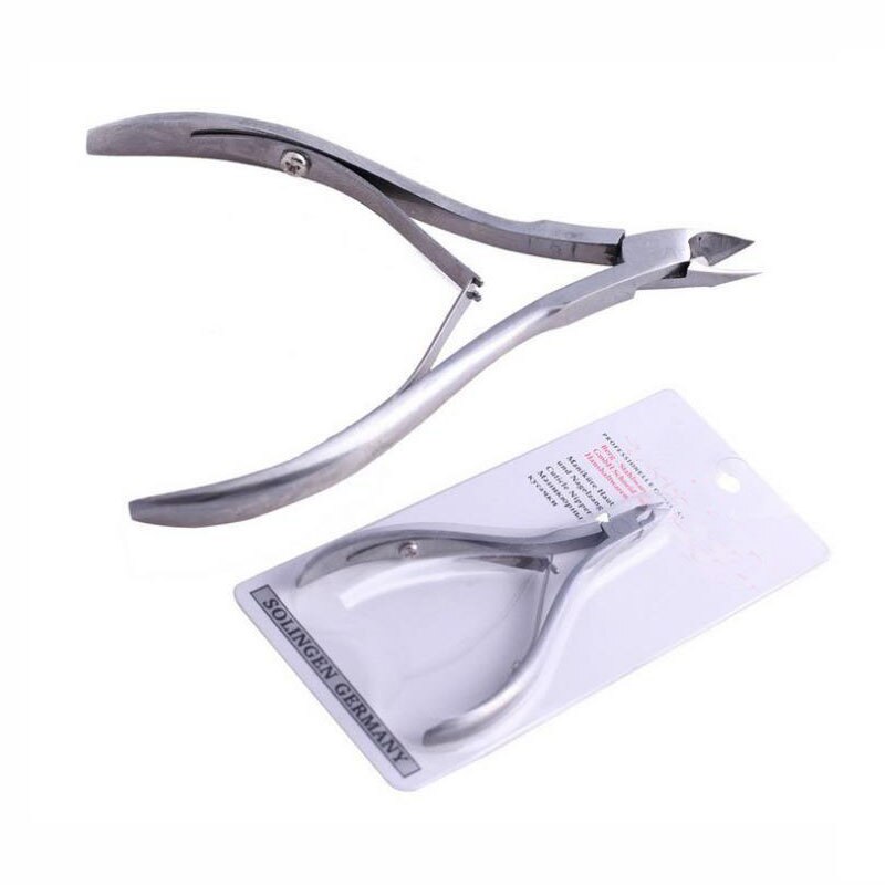 1 st Manicure Tool Professionele Rvs Teen Vinger Cuticle Nipper Nagelknipper Trimmer Cutter Tang Schaar Tool: Default Title