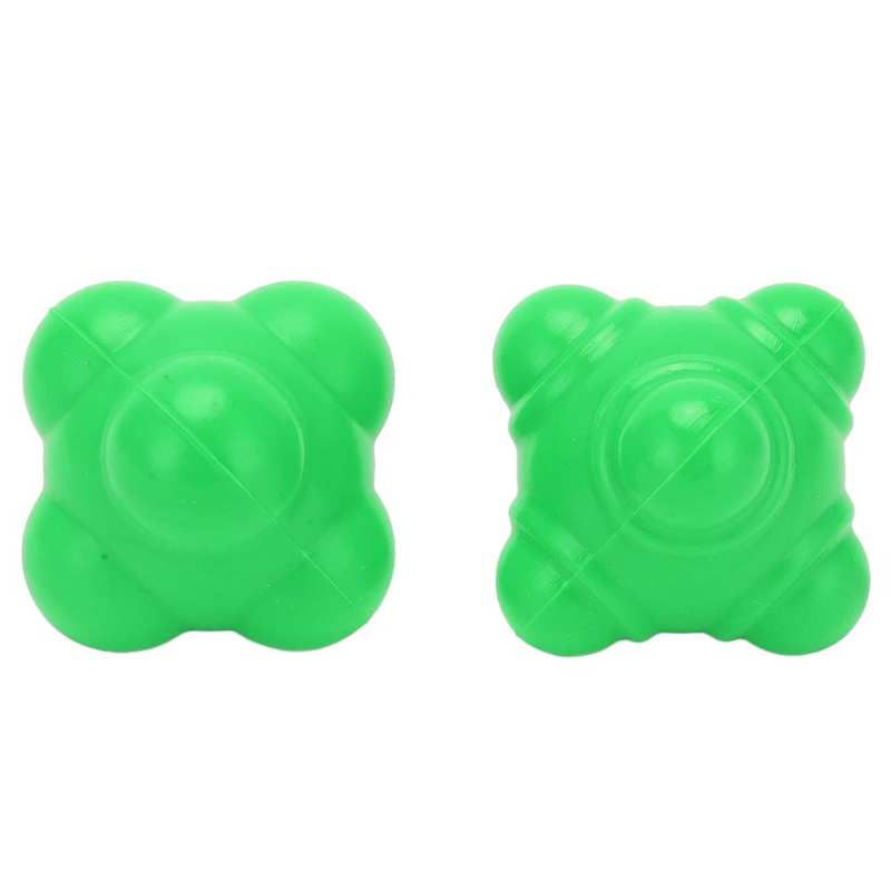 Reactie Ballen Rubber Universele Onregelmatige Vorm Reactie Ballen Voor Speed Training Voor Coördinatie Voor: green