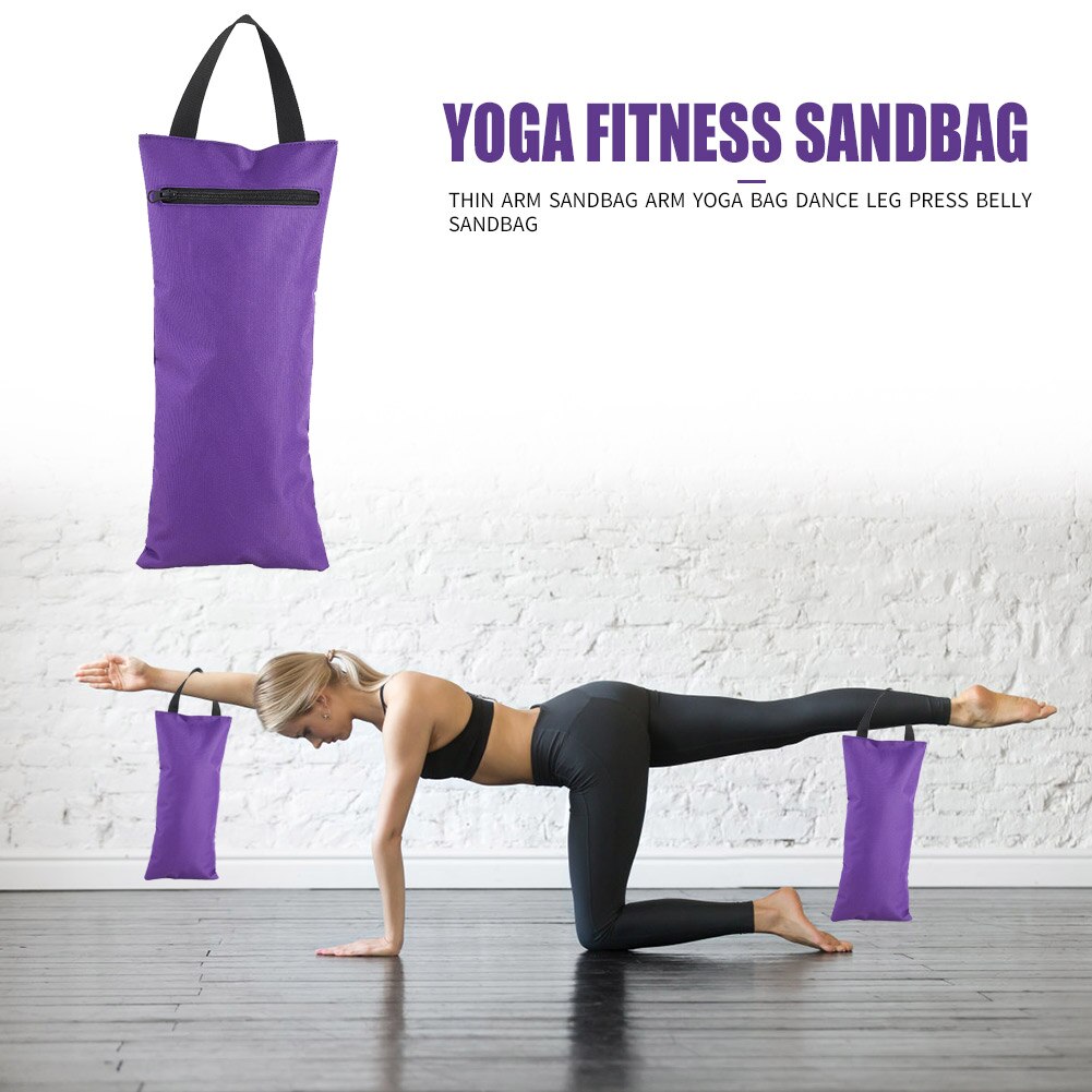 Sac de sable vide pour Yoga et Fitness, 2 pièces, entraînement de force de danse, exercice lesté de musculation