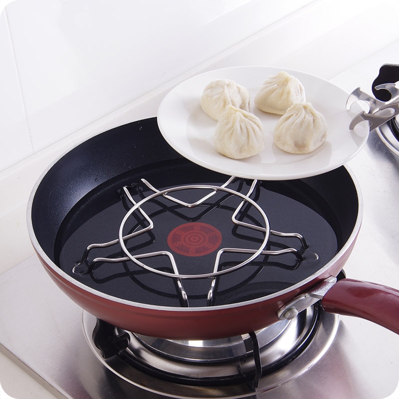 Stainless Steel Steamer Rack steaming tray stand cookware tool cooking for food Heating Supplies kitchen accessories