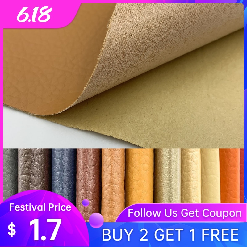PU synthetic leather Fabric , Faux Leather Fabric for Sewing, PU artificial leather for DIY bag material