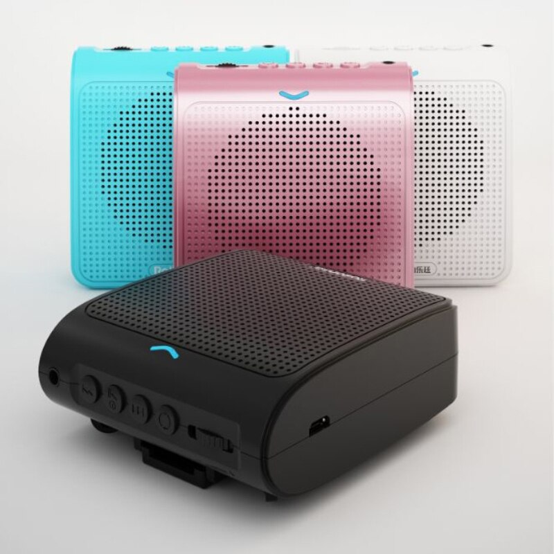 Rolton K100 Draagbare Luidspreker Mini Voice Versterker Microfoon Met Usb Kan Tf Kaart Voor Leraar Gids