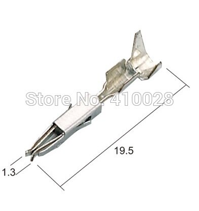 Shhworldsea 20 unids/lote conectores de virola hembra de 1,5mm para coche, 964274-2 terminales de automóviles para VW,17-20 AWG, 0,5 ~ 1 mm2