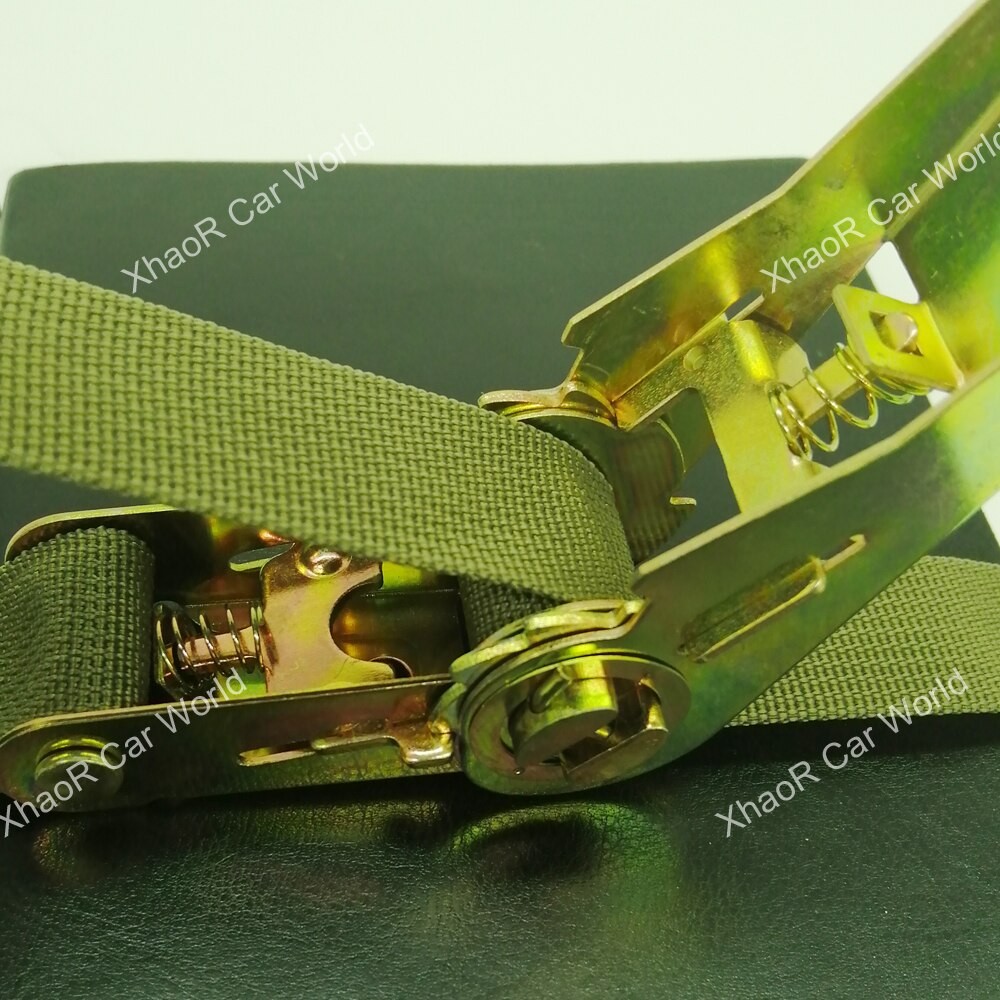 2 Stck 3 Meter Spannen Gürtel Einstellbare Riemen Güter für Auto Motorrad Fahrrad Ratsche binden-Nieder Gürtel für Gepäck tasche Binden Gürtel