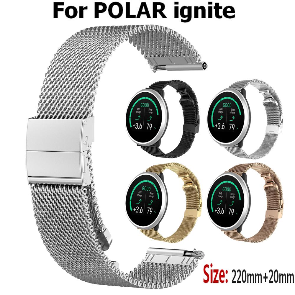 20mm universal klokkerem i metall for polar – Grandado