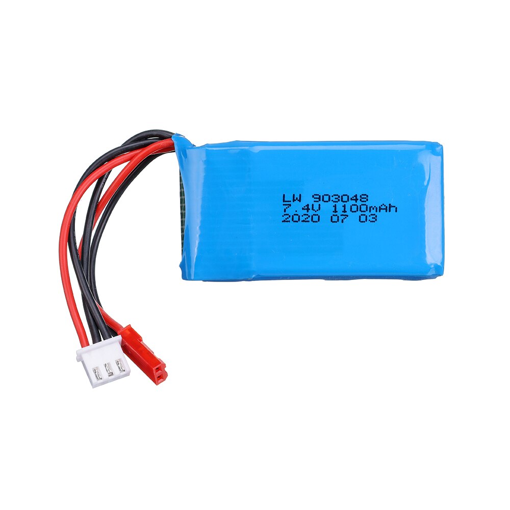7.4V 1100mAh 25C Li-Po Battery for WLtoys A949 A959 A969 A979 V912 V913 V353 k929 V262 L959 T23 T55 car battery parts