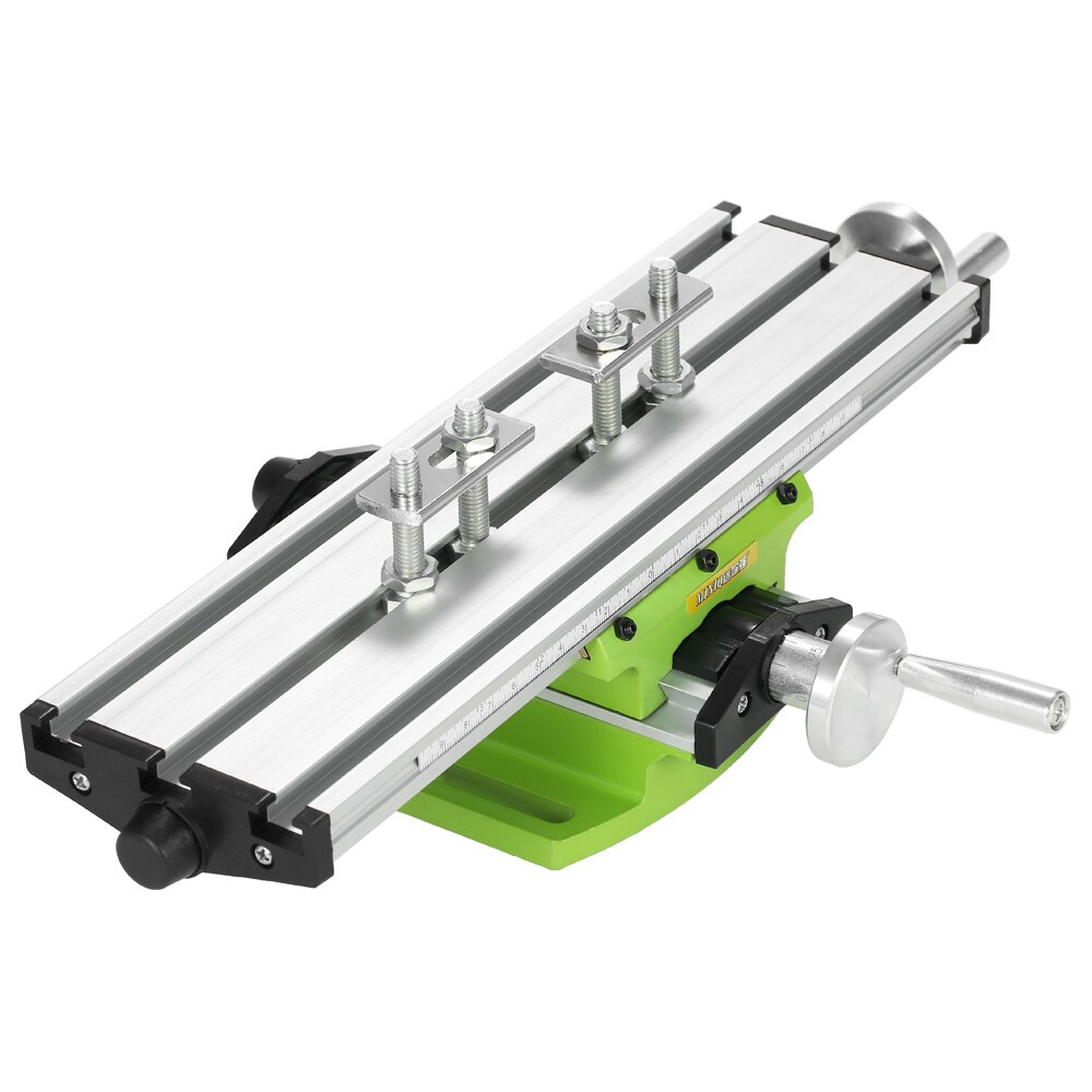 Mini Compound Bench Milling Machine Bench Drill Vise Fixture Work Table Drill Precision Multifunction Drill Milling Machine