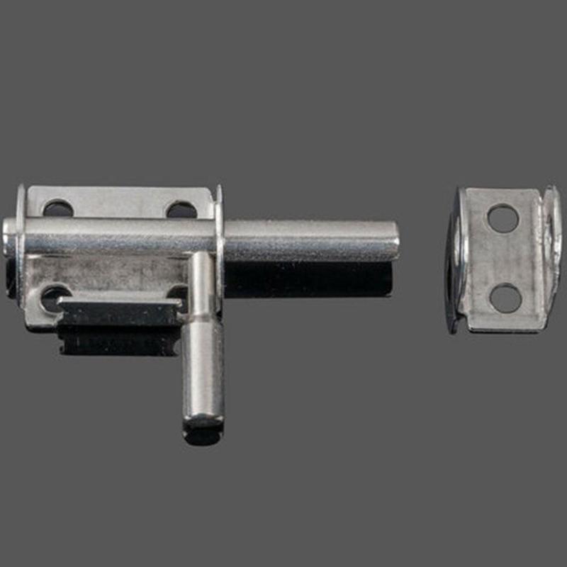1Pc Slide Bolt Gate Latch Heavy Duty Safety Latch Lock Door Door Gate Barrel Bolts Steel Latch Window Bolt Stainles S8A6
