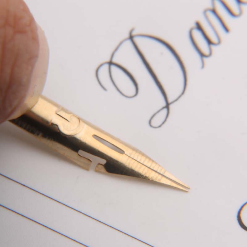 10 st Gouden G Nib Kalligrafie Tool dip Pen Comics Nib Briefpapier Kantoor Schoolbenodigdheden Schrijven