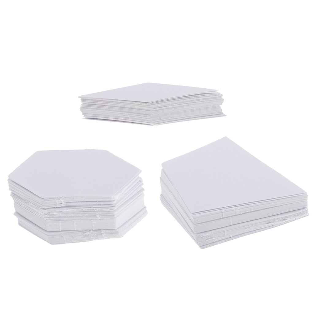 300Pcs Paper Quilting Templates English Paper Piec Vicedeal 300Pcs Paper Quilting Templates English Paper Piec Vicedeal
