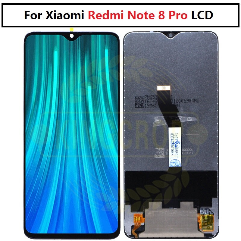 For Xiaomi Redmi Note 8 Pro LCD note8 pro M1906G7I Display Touch Screen Replacement For Redmi Note 8 LCD M1908C3JH Digitizer