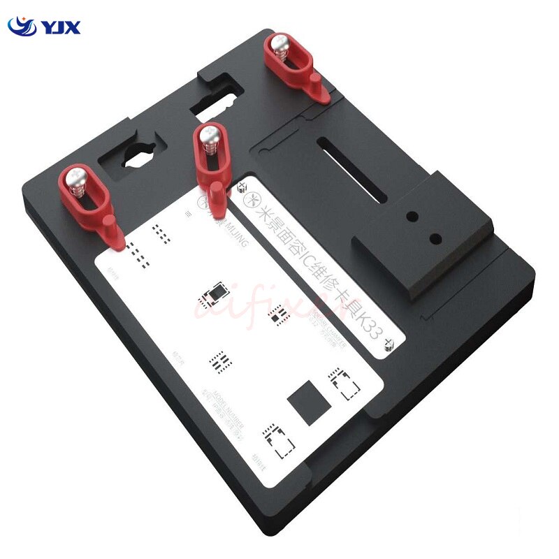 Mijing k33 dot matrix face id dispositivo elétrico para o iphone x xs xr 11 pro 12 mini pro max frente face treliça dot projetor reparação braçadeira