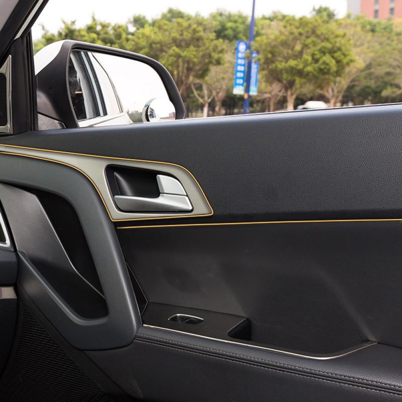 5M Universal- Auto Styling Innen Außen Dekoration Streifen Formteil trimmen-Armaturenbrett Tür Rand für Autos Auto Zubehör