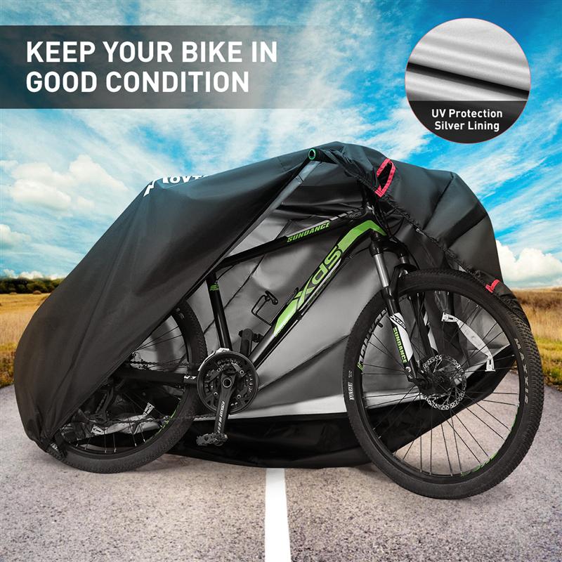Housse imperméable anti-poussière pour vélo, tissus de bicyclette étanche, protection contre la poussière et les rayons UV, pour scooter