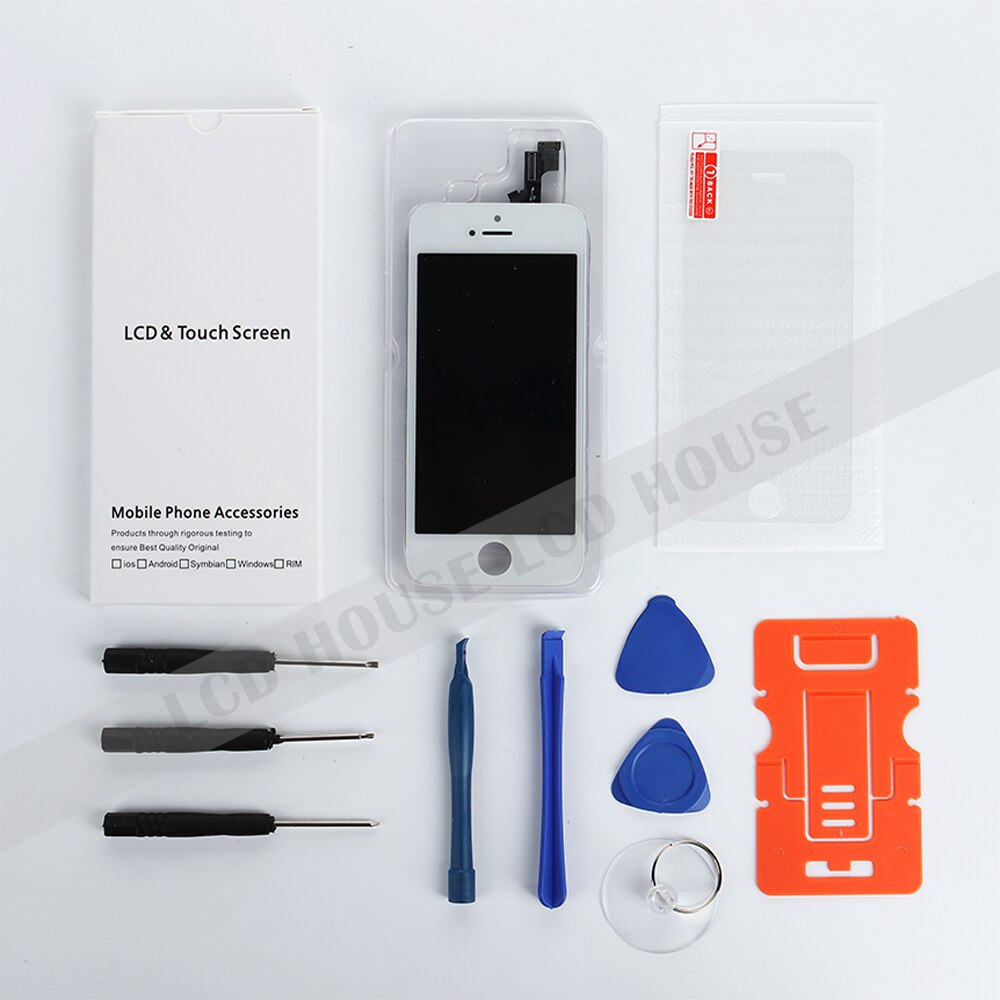 Grade AAA + Lcd-scherm Voor iPhone 4 4 S LCD Touch Screen Digitizer Vervanging Vergadering Compleet Display Voor iPhone4S 4G LCD A1387