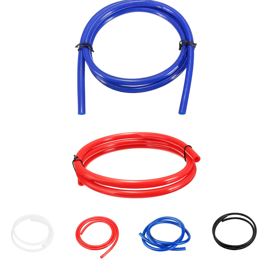 Cable de combustible para motocicleta, tubo de manguera de Material PU en 4 colores, 1 metro, accesorios para moto